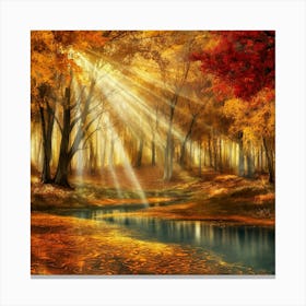 Autumn Forest 7 Canvas Print