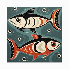 Two Fish Canvas Print