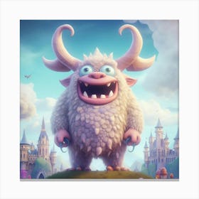 Clash Of Clans Canvas Print