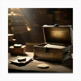 Treasure box Canvas Print