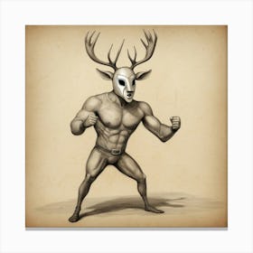 Deer! 24 Canvas Print