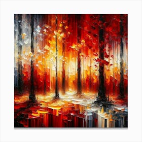 Autumn Forest 1 Canvas Print