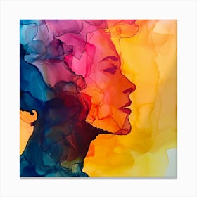 Portrait Of A Woman 26 Canvas Print