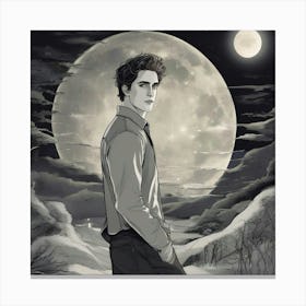 Twilight Edward Cullen Canvas Print