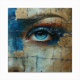 Blue Eyes 1 Canvas Print