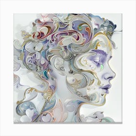 Paper Sculpture Canvas Print