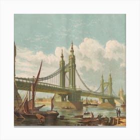 Tower Bridge, London Canvas Print