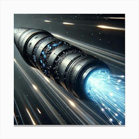 Aurora Phantom Plasma Torpedo Canvas Print