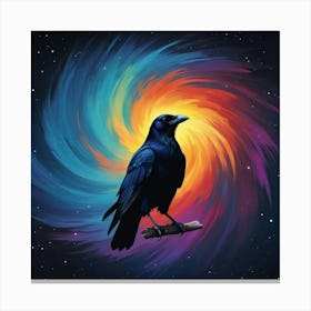 Raven Canvas Print