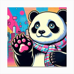 Panda Bear 15 Canvas Print