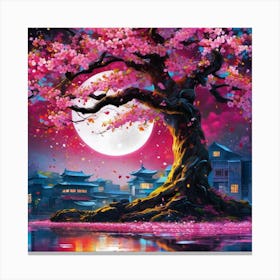 Cherry Blossom Tree 1 Canvas Print