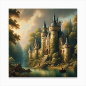 Fairytale Castle 2 Canvas Print