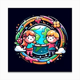 Earth Day 2 Canvas Print