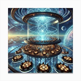 Ethereal Nexus Nexus Prime Canvas Print