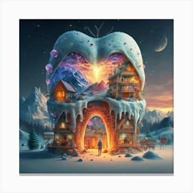 Tooth House 2 Canvas Print