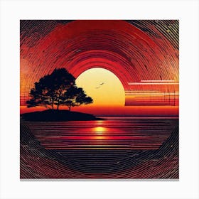 Sunset 15 Canvas Print