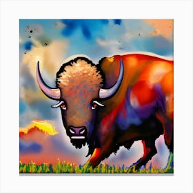 The Great Bull Canvas Print
