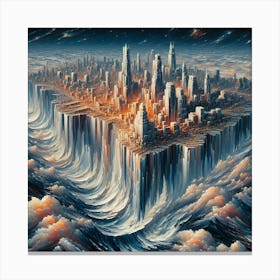 Cityscape 4 Canvas Print