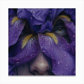 Blue Iris Canvas Print