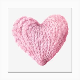 Pink Heart 1 Canvas Print