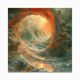 Spiral Galaxy Canvas Print