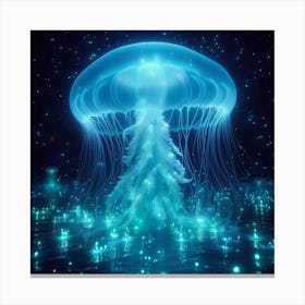 Jellyfish1 Canvas Print