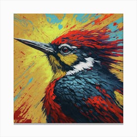 Woodpecker Canvas Print