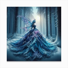 Fairy In The Forest 3 Canvas Print