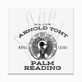 Arnold Toht Palm Reading Canvas Print