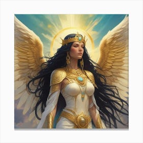 Angel Of The Sun Canvas Print