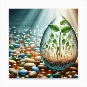 Seed of change Canvas Print