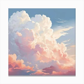 Clouds In The Sky 4 Canvas Print
