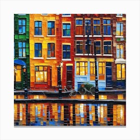 Amsterdam City 1 Canvas Print