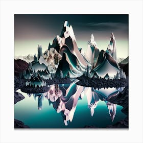 'Shining Mountain' Canvas Print