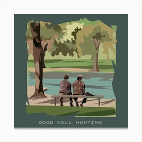 Good Will Hunting Pop Art Canvas Print