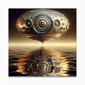 Spaceship 15 Canvas Print