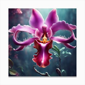 Orchid Flower Canvas Print