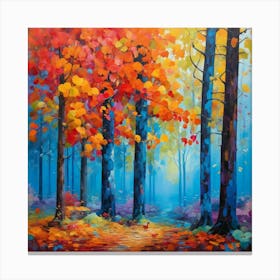 Autumn Forest 2 Canvas Print