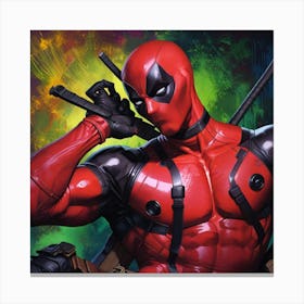 Deadpool 7 Canvas Print