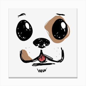 Perro Canvas Print