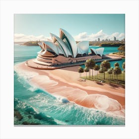 Sydney Opera House 69 Canvas Print