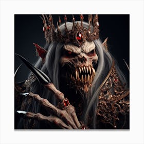 Dwarven Demon Canvas Print