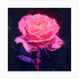 Pink Rose Canvas Print