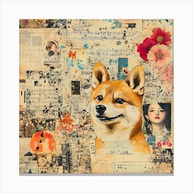 Shiba Inu 8 Canvas Print