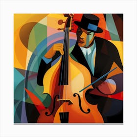Jazz Musician 42 Canvas Print