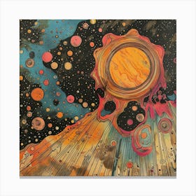 'Solar Eclipse' Canvas Print