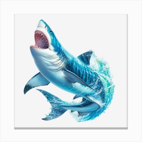 Great White Shark 1 Canvas Print