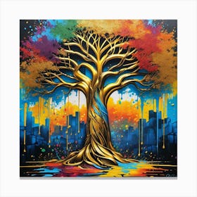 Tree Of Life 345 Canvas Print