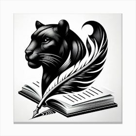 Black panther 9 Canvas Print