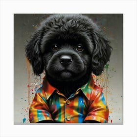 Poodle Dog Canvas Print